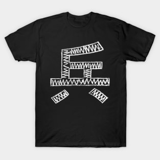 Soldier (Chinese) Crayon Letter T-Shirt